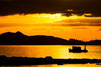 Edinburgh and the Fishing Boat