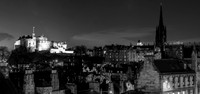 Edinburgh castle and the Old Town