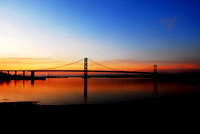 Forth Road Bridge Sunset