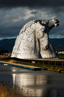 Kelpies Reflection