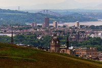 Balmoral Hotel from Salisbury Crags