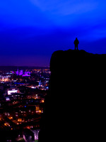 Man on the edge