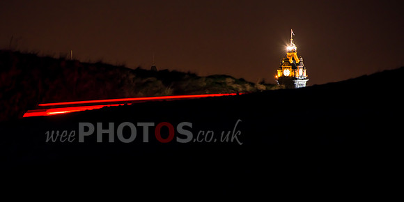 Balmoral light trail