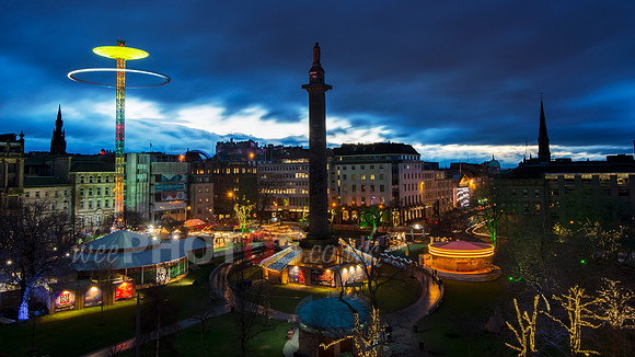 St Andrew Square at Christmas